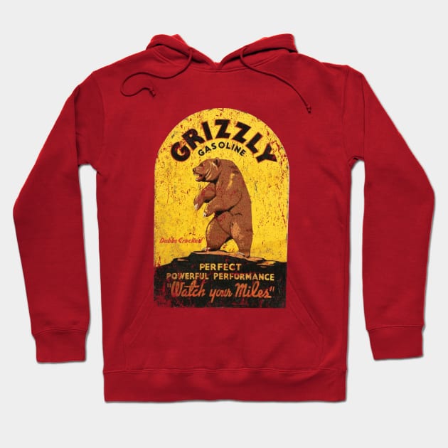 Grizzly Gasoline Hoodie by MindsparkCreative